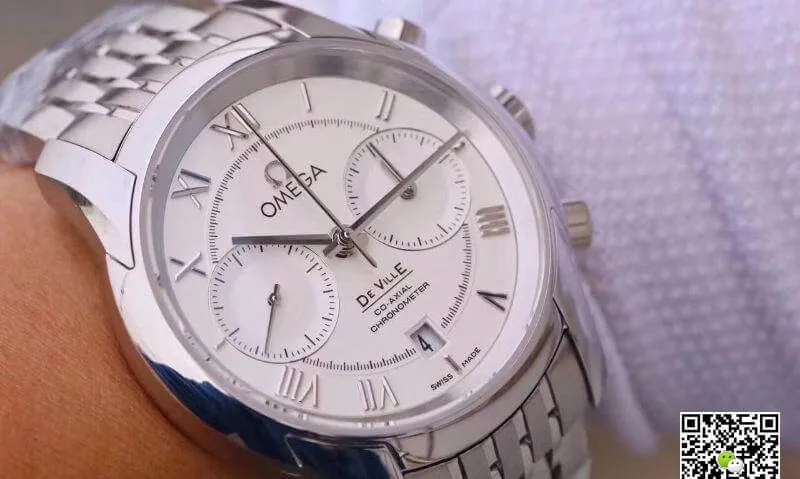 Omega De Ville Chronograph 431.10.42.51.02.001 OM Factory 1:1 Best Edition Replica Watch Swiss ETA9300